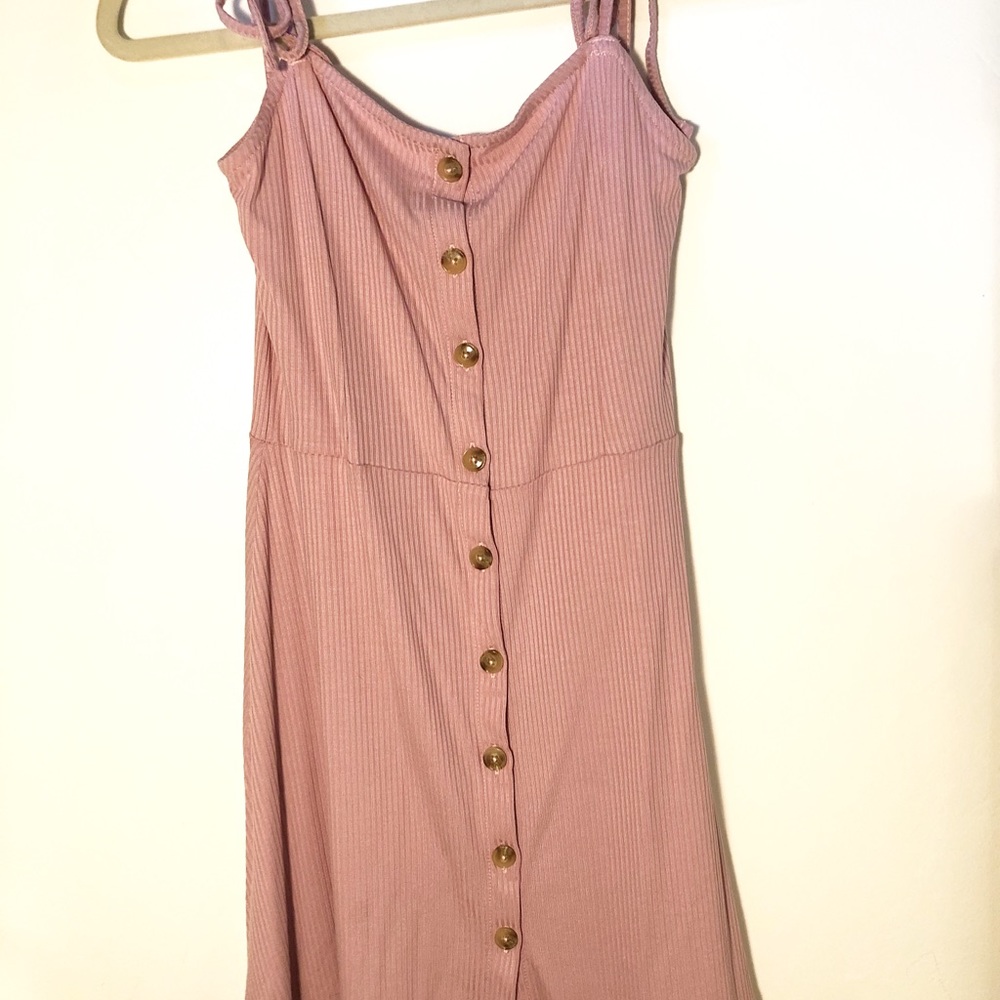 Topshop light pink mini dress